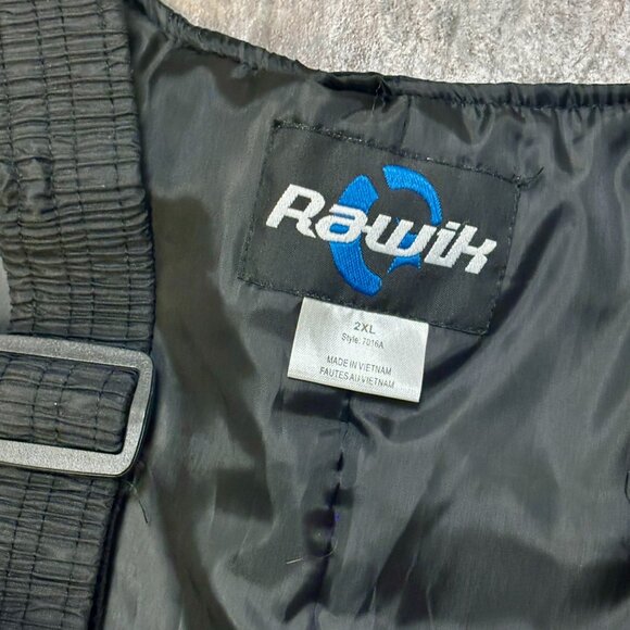 ~~Rawik ADULT XXL BLACK Ski Bib Overalls INSULATED Snow Pants - Picture 3 of 4